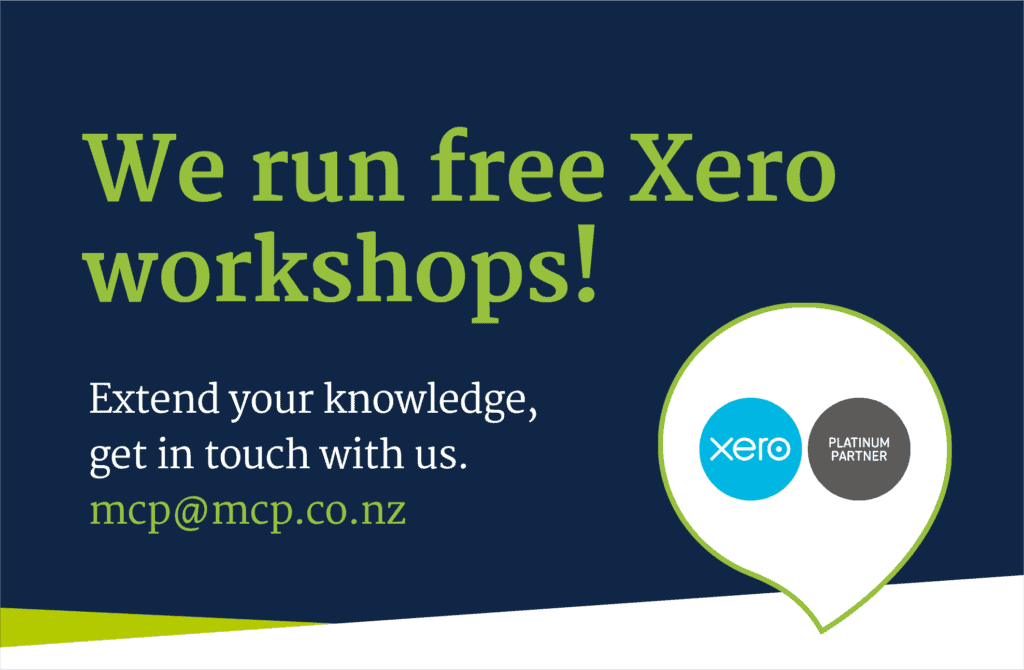 Free Xero Workshops with McCulloch & Partners